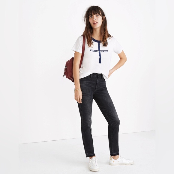 2 for $15! Madewell x Monogram This is A T-Shirt About a Women - Picture 1 of 4